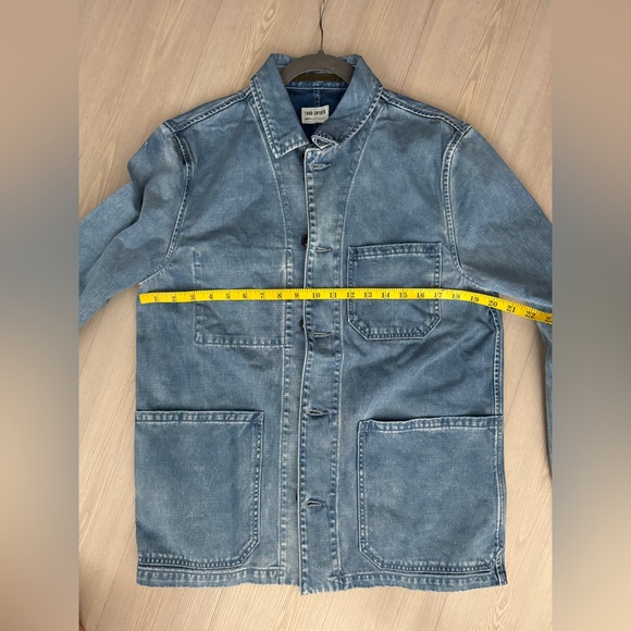 TODD SNYDER Selvedge Denim Chore Coat Darker
Wash Size S NWOT - Picture 11 of 13